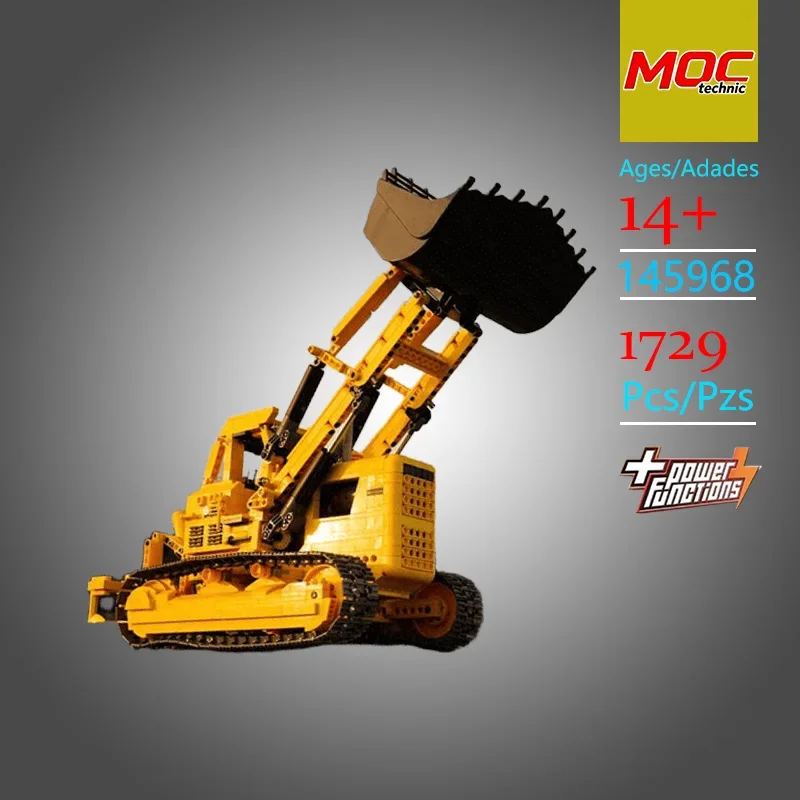 NEW Design MOC 983 Track Loader 1:16 Technic Model-Trendy Educational Toy Stress-Relief Toy - Top Choice Holiday Gifts