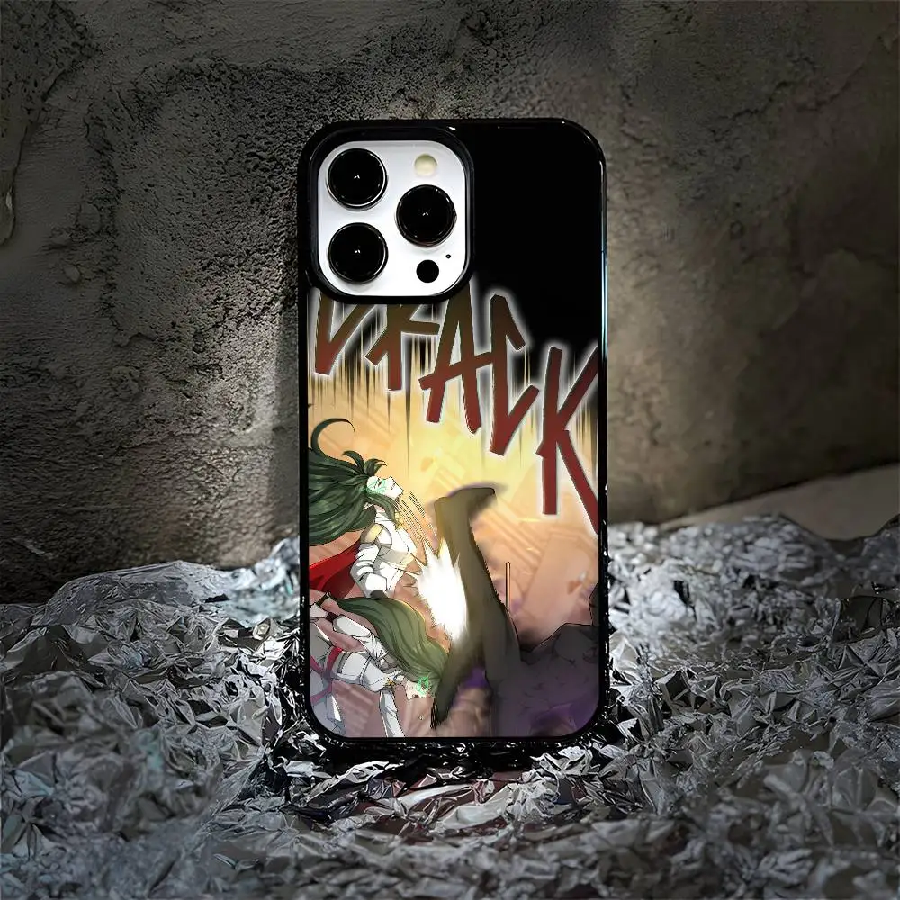 أنيمي بداية بعد نهاية جراب هاتف آيفون 16 15 14 13 12 11 برو ماكس بلس غطاء شحن لاسلكي صغير مغناطيسي Magsafe #4