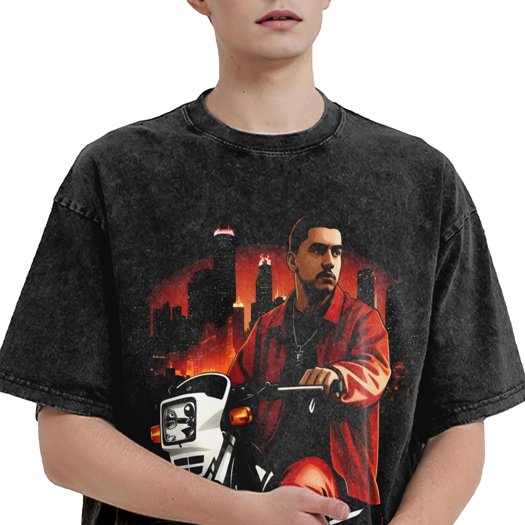 Summer  Ryan Castro Album Tour 2026 Washed Shirts Outfit Harajuku T-Shirt  for Men Women Tee Shirt