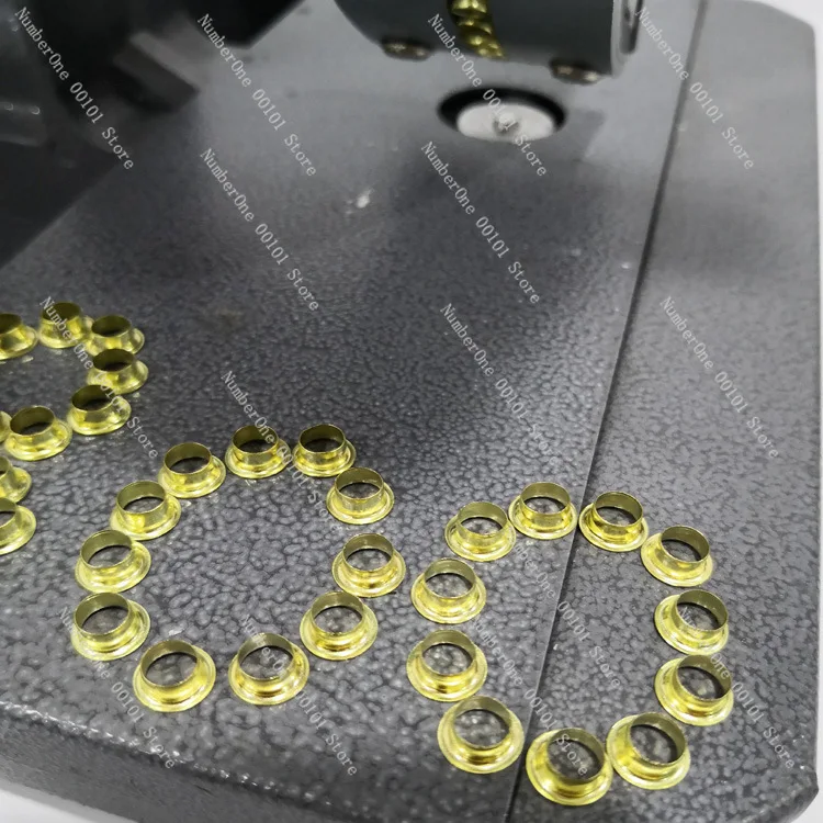 Labu light box 5.5mm semi-automatic buckle machine, non-buckle paper bag tag knife scraper cloth eyelet buckle machine