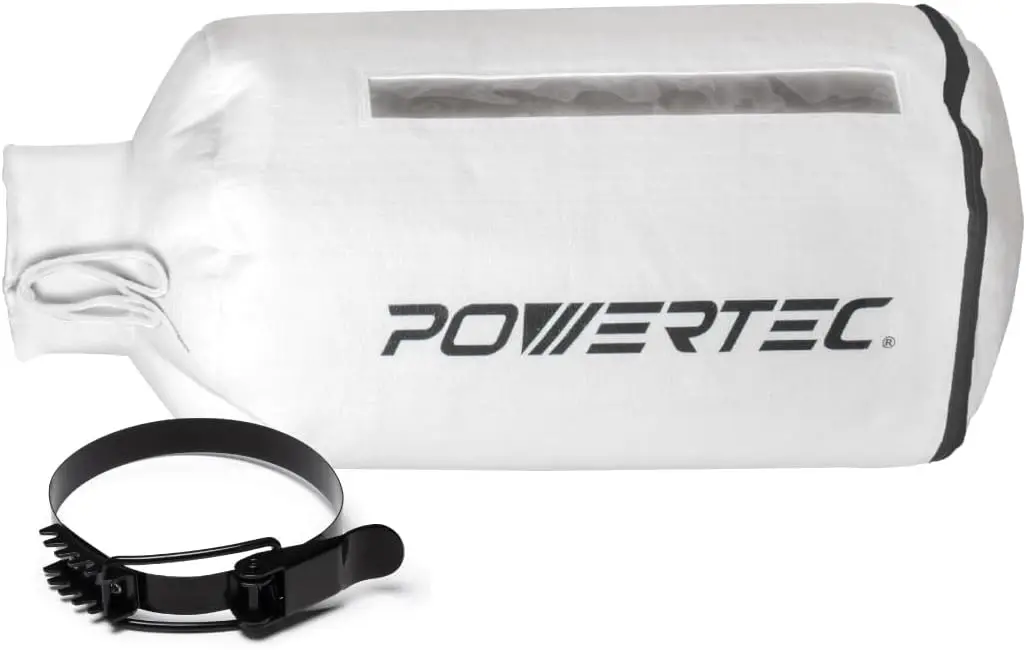 

Мешок для сбора пыли 5 дюймов с фильтром 1 микрон и регулируемым зажимом для деревообрабатывающих инструментов