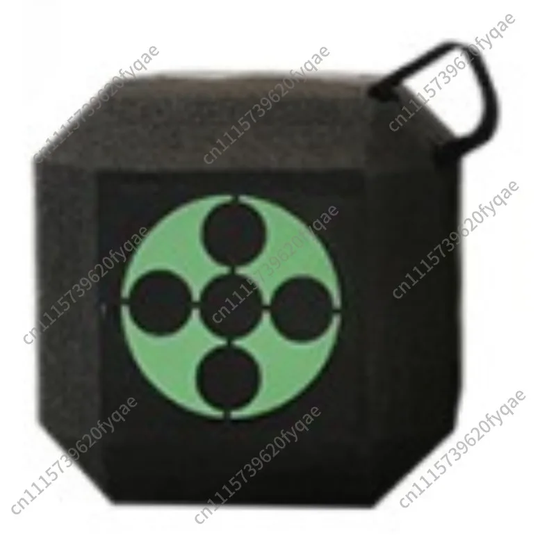 Outdoor Archery Practice Set, High Density 18-sided Dice Archery Target for Shooting Training
