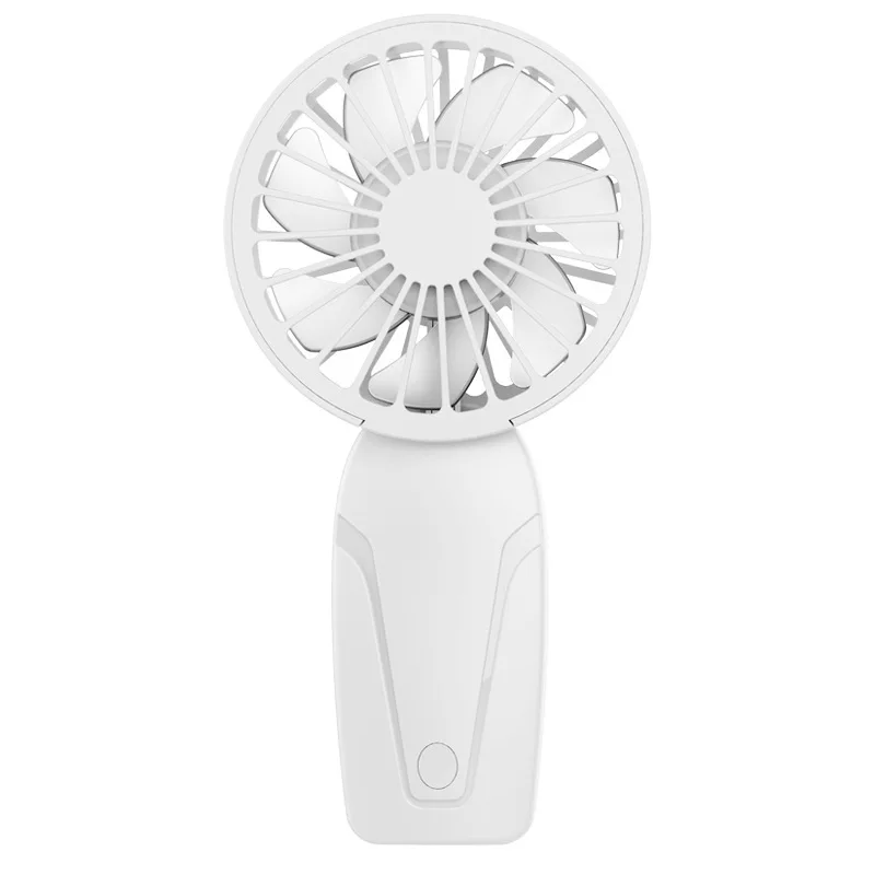 ‌ مروحة صغيرة محمولة مع 3 سرعات USB قابلة لإعادة الشحن، مروحة مكتب محمولة للسفر، مبرد شخصي هادئ للتخييم الصيفي