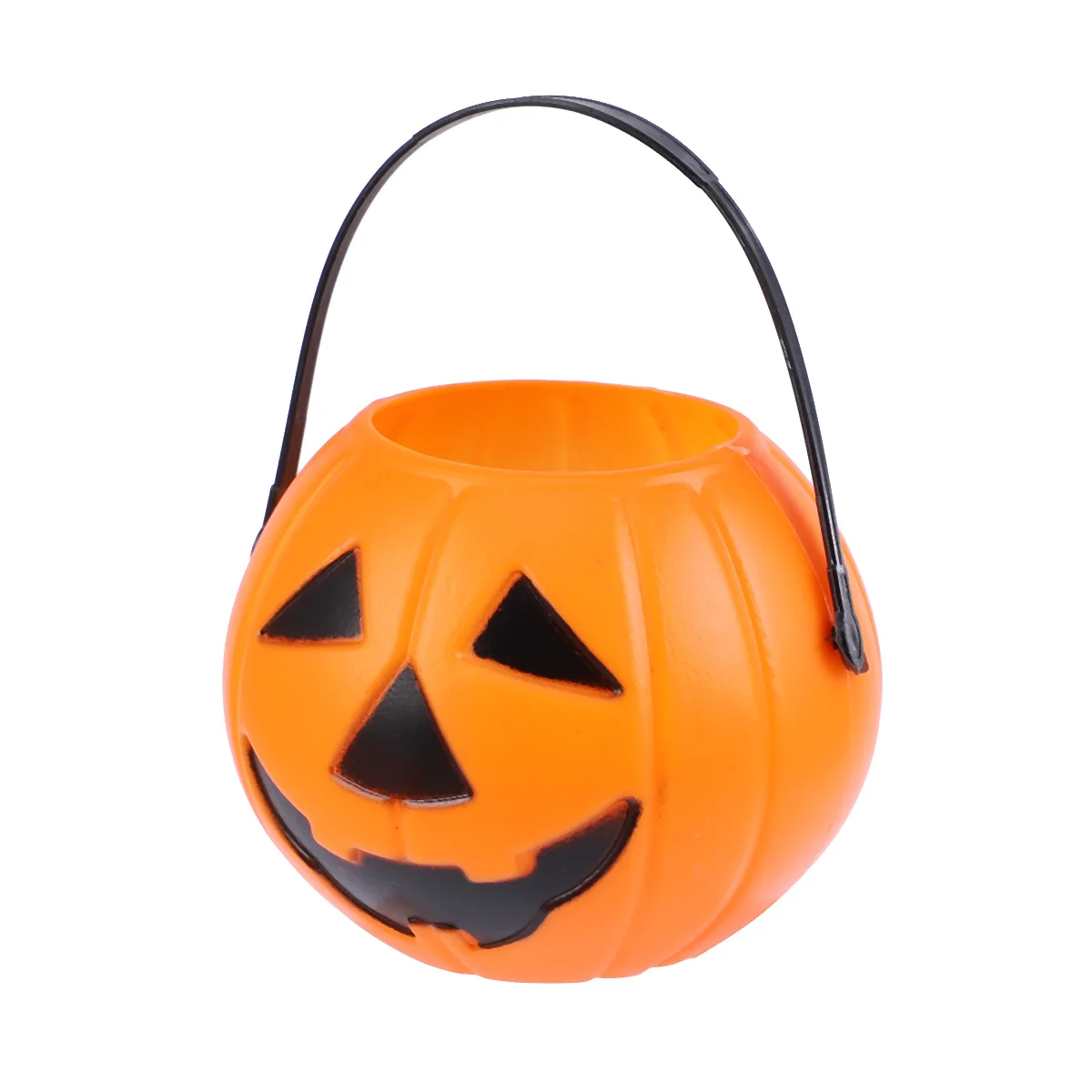 

6pcs Pumpkin Bucket Halloween Candy Gifts Kids Bulk Ornaments Decor Props Party Snack Barrel Festive Accessories DIY