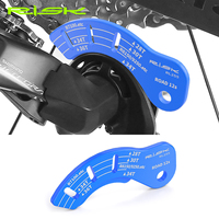 RISK Road Bike 12T Electric Rear Derailleur Adjuster Adjustment Gauge Guide Tool Chain Gap Tool For R7100 R7150 RX820 R8150