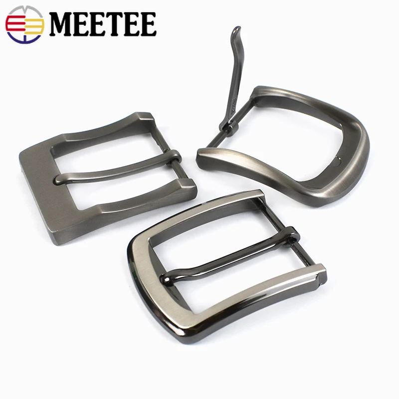 1/2/5 шт., мужские пряжки для ремня, металлические одинарные пряжки, джинсовые декоративные пряжки для ремней 33-39 мм, кожаные аксессуары для рукоделия