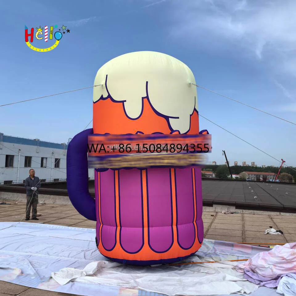 

Party Giant Outdoor Advertising Props Balloon Model Cup Inflatable Beer Mug