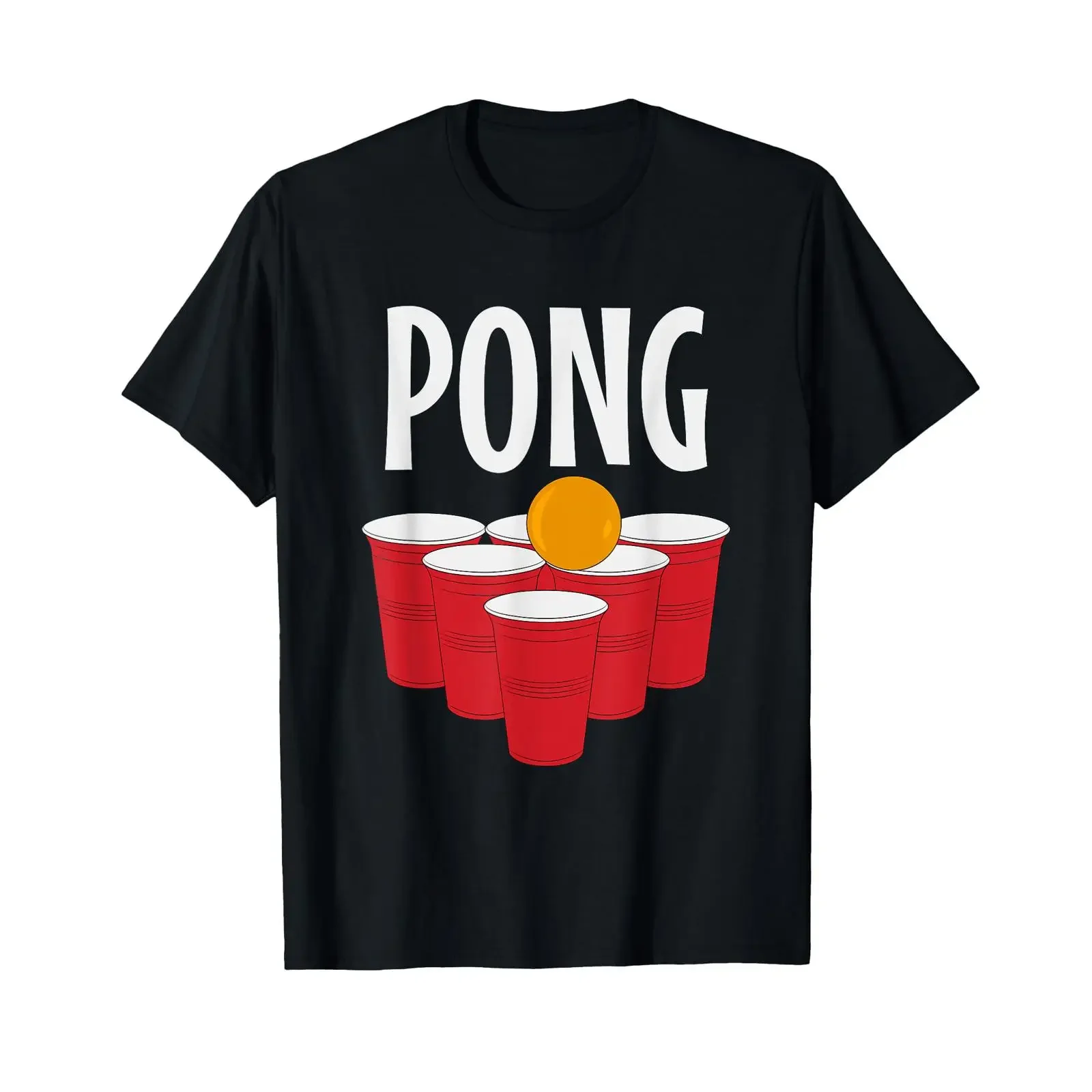 Funny Beer Pong Drinking Halloween Carnival Partner Costume T Shirt black s vintage Washed Soft Slightly Stylish Versatile