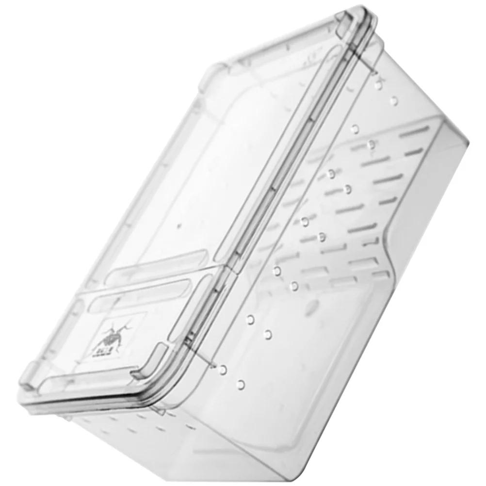 Amphibious Pet Habitat Tank Multi-Function Turtle Aquarium Basking Platform Reptile Breeding Box Plastic Feeding Tank For