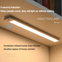 Cabinet Light USB Rechargeable Motion Sensor Led Light For Kitchen Wardrobe Cabinet Lighting 20cm/40cm/60CM led bar