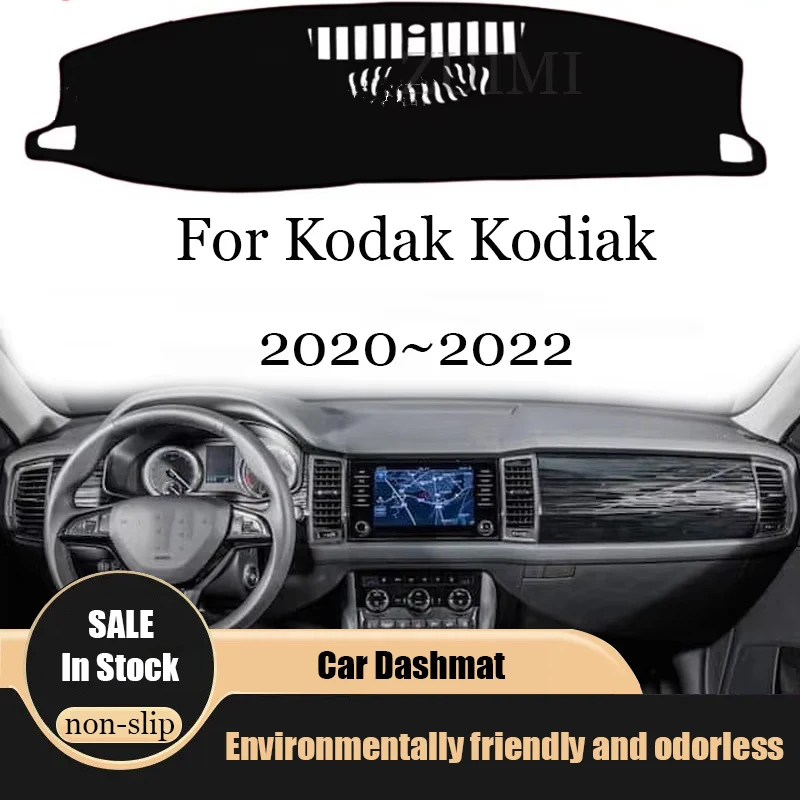 ZUIMI Dashboard Cover Dash Mat Dashmat For Kodak Kodiak 2020~2022 LHD Dash Board Cover Pad Sun Shade Dedicated Car Directly Lay