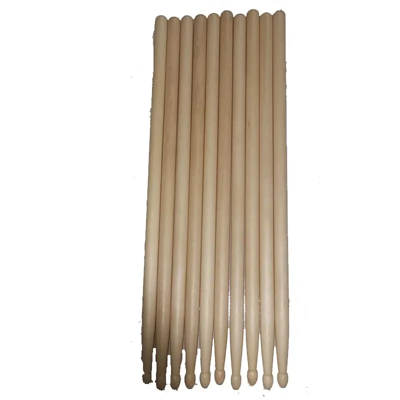 Nylon Tip Maple Wood Drum Stick Matte Finish Drumstick Wood Sticks