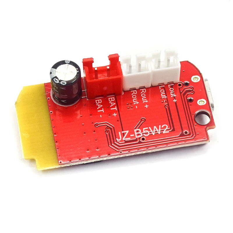 CT14 Micro 4.2 Stereo Bluetooth Power Amplifier Board Module 5VF 5W+5W Mini with Charging Port for Refitting Idle Sound Box