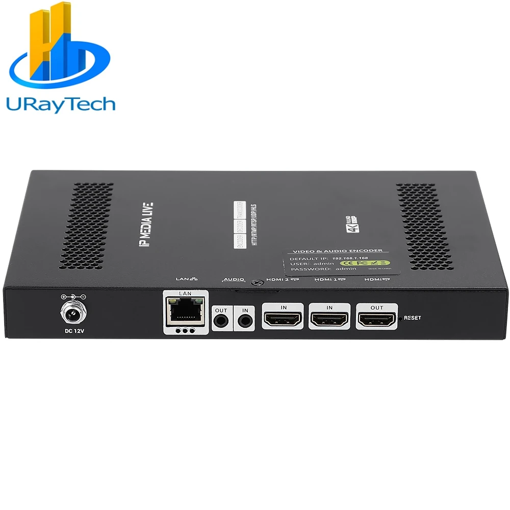 

2 channels 4k hdmi video encoder 8 channels hdmi decoder IP Transcoder