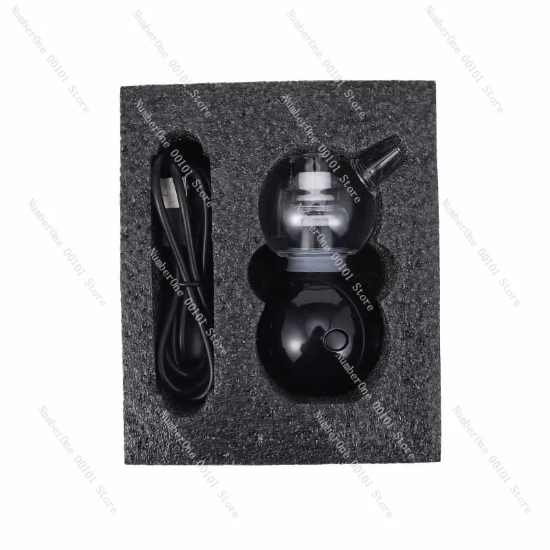 Portable Hookah Style Vaporizer, LED Social Party Diffuser for Essential Oil, USB Personal Humidifier