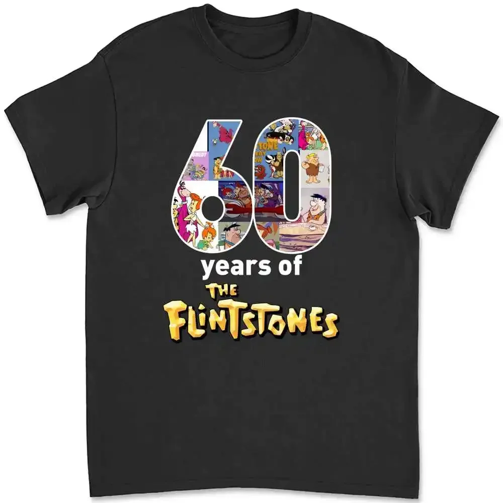 60 Years Of The Flintstone Thank You For The Memories T-shirt DQBJ