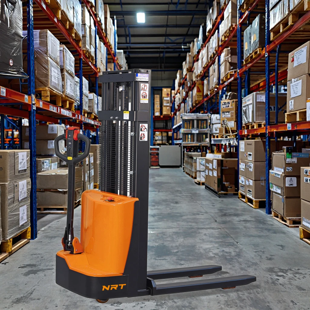 

Controller Electric Walkie Stacker 1500 Kg Lift Height 2080-3540mm Pallet Stacker Electric