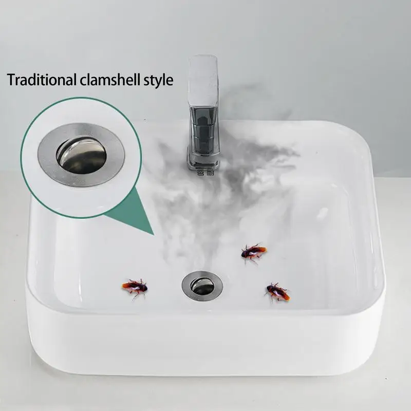 Drain Hair Catcher Pop Up Sink Plug Hair Catcher Kitchen Strainers Drain Stoppers For Toilets Kitchen Sinks Bathroom Washbasins