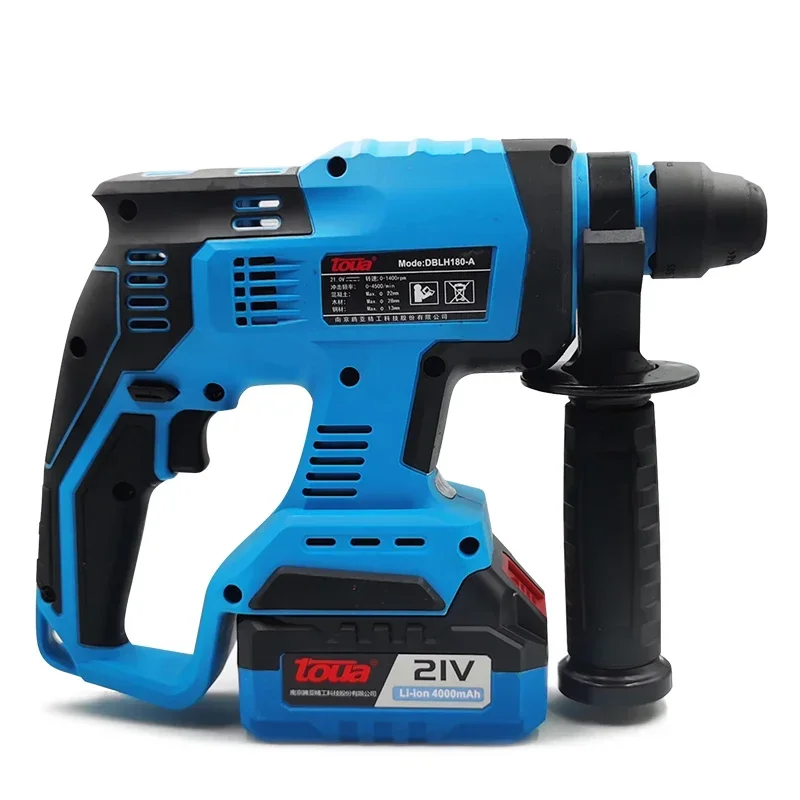 21V Hammer Drill Portable Multifunctional Power Tools Cordless Hammer Impact  Hammer Drill