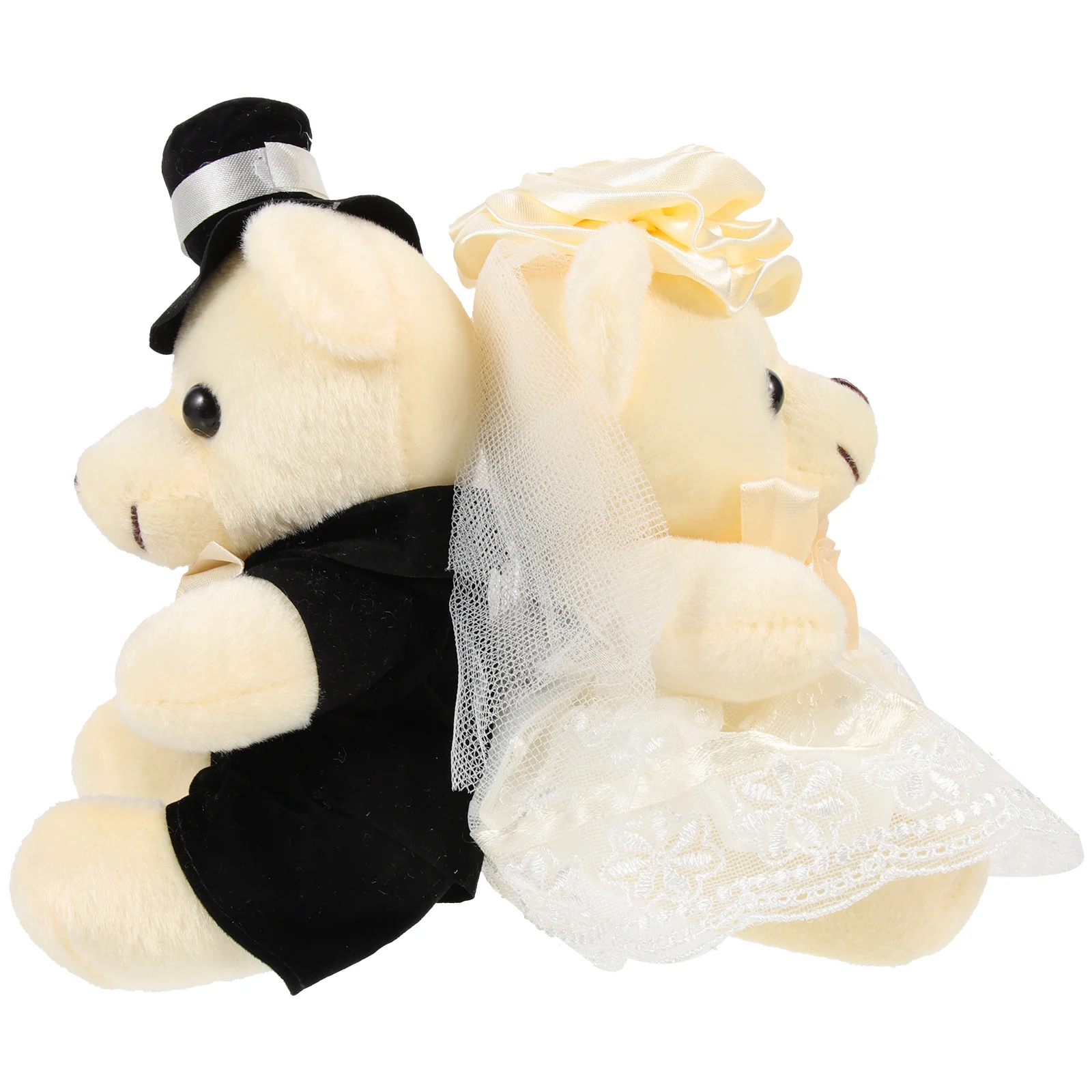 

Wedding Bear Decorations Adornment Ornament Modeling Toy Stuffed Children Decorative Animals for Babies