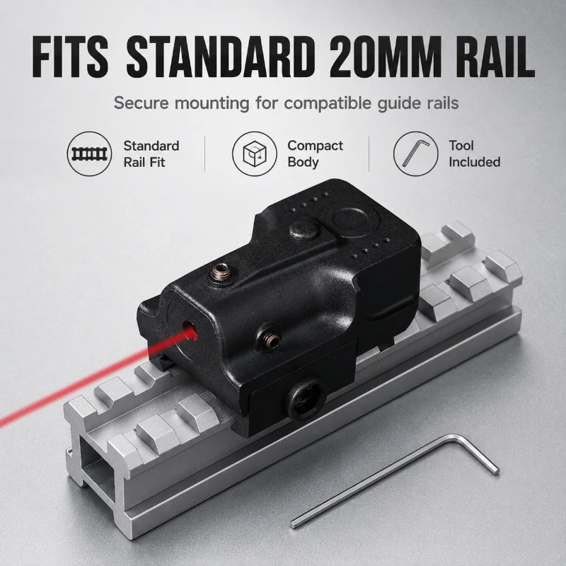 Lightweight Nylon Positioning Accessory Fine Tunable Alignment Device Fit 20mm Standard Mount Rail Easy Installation