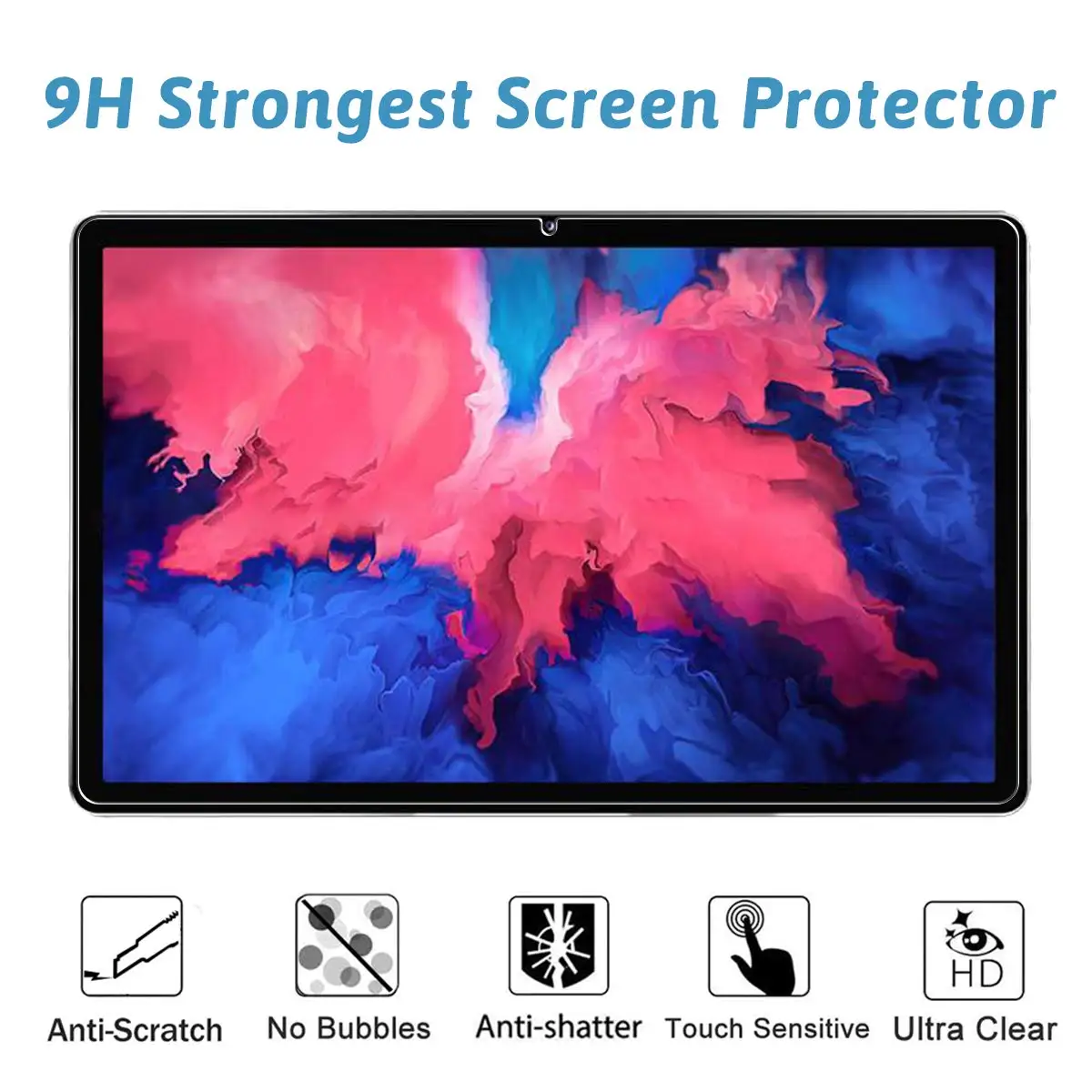 Szkło hartowane dla Lenovo Tab P11 Plus TB-J616F TB-J607Z szkło ochronne ekranu dla Lenovo Tab P11 (11 cali) 2021 TB-J606F L