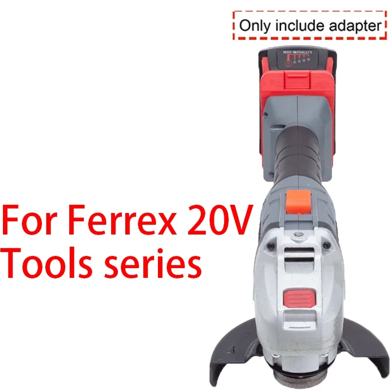 Adapter/Converter for Ferrex 20V Li-ion tools to Milwaukee 18V Li-ion battery adapter Power Tool Accessory