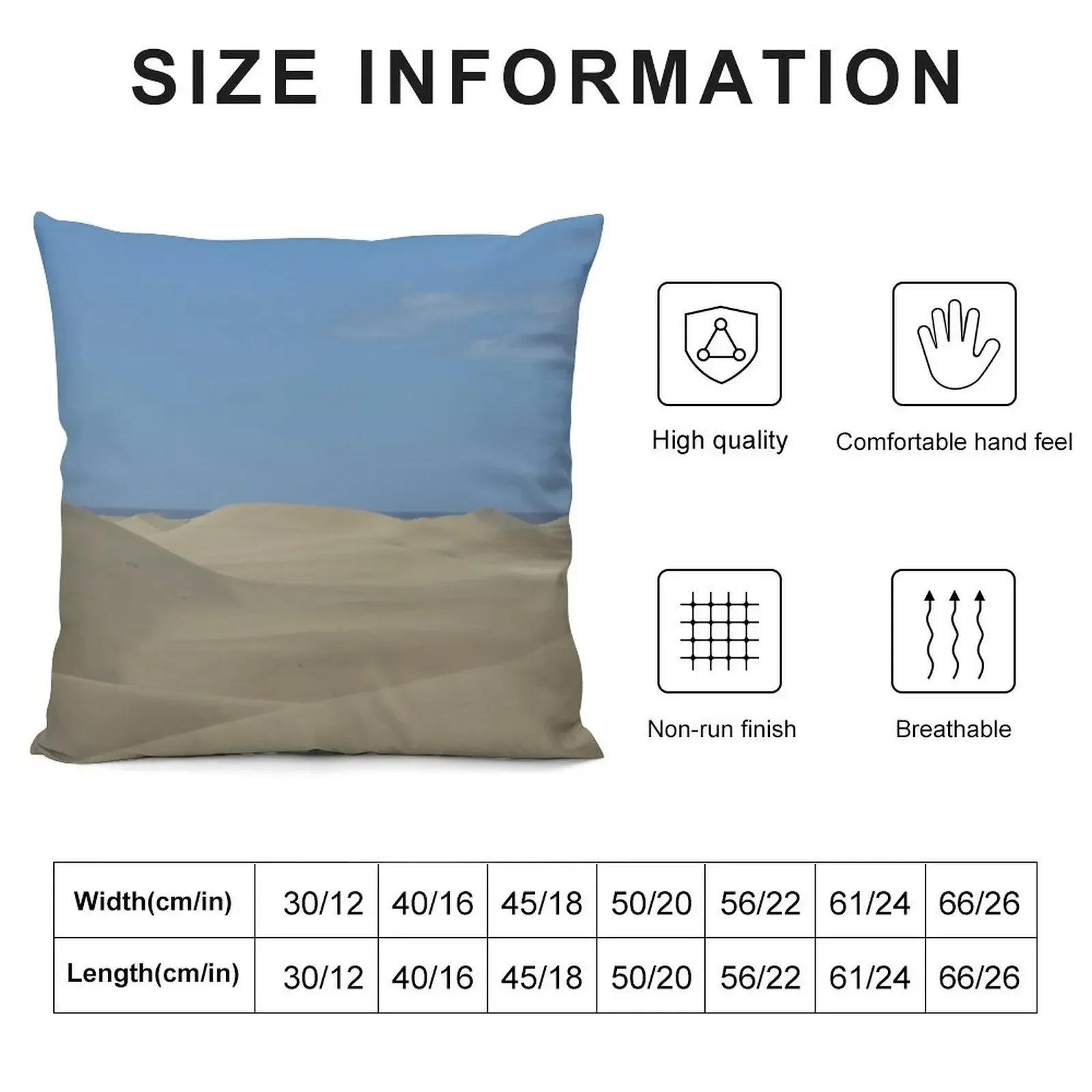 Sand Dunes in Gran Canaria straight off the Sahara Throw Pillow pillow cover christmas home decor items pillow