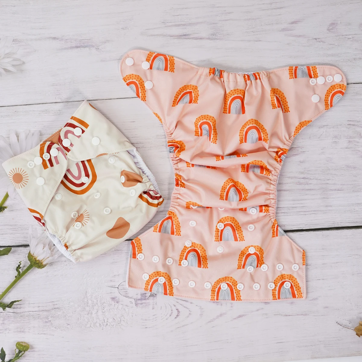 حفاضات للأطفال ، قابلة للغسل ، قابلة لإعادة الاستخدام ، مقاومة للماء ، مقاس واحد ، 3-15 ، 3