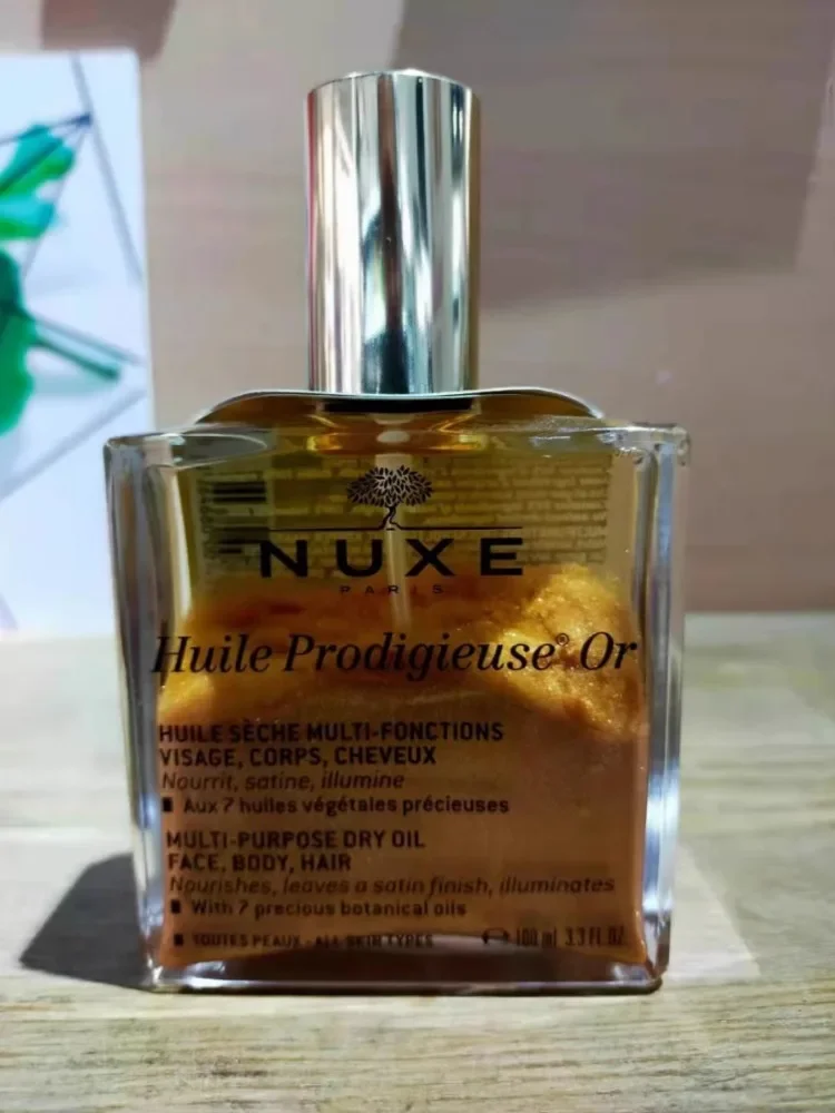 

Original Genuine France Nuxe Huile Prodigieuse or Essence Oil Serums 50ml Nourishing Treatment Oil with Gold Dust Hair Care
