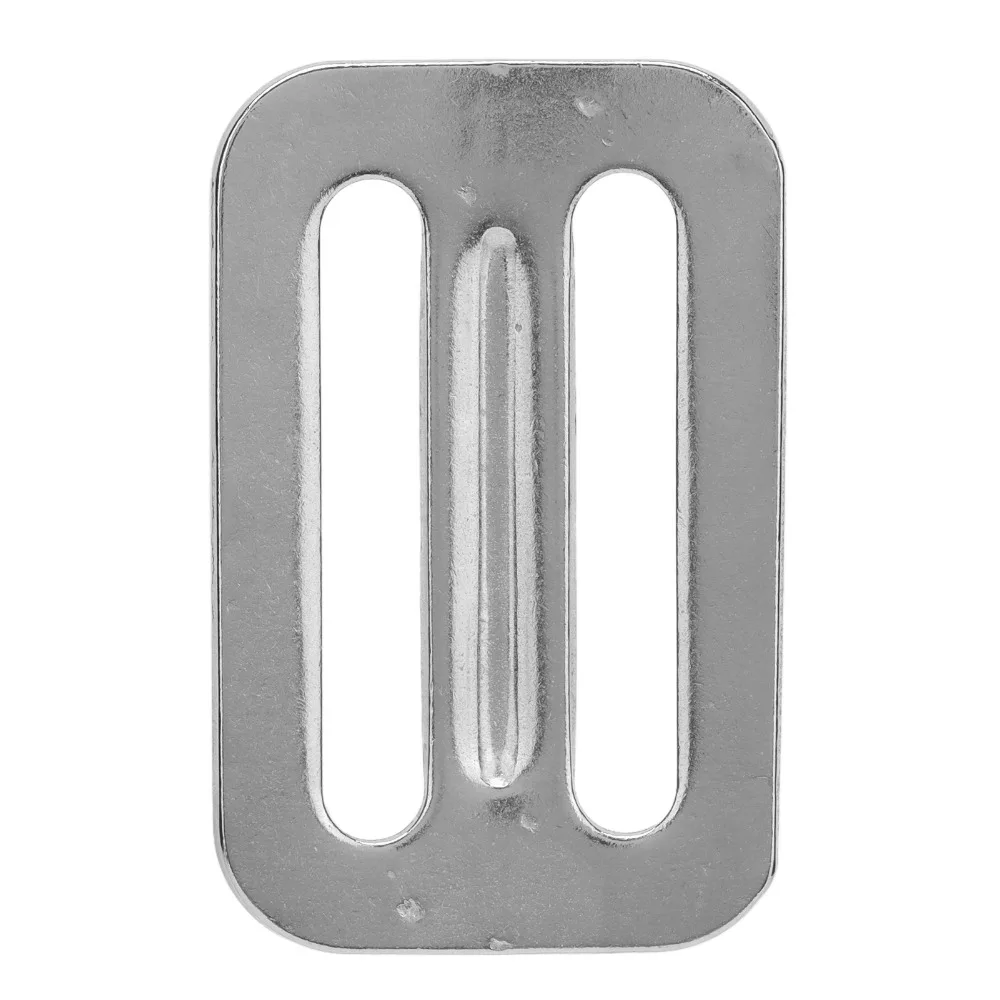 5 ชิ้น 2.8 x 1.8 นิ้ว หัวเข็มขัดเลื่อนปรับได้ ทำจากสแตนเลสสตีลความแข็งสูง งานฝีมือประณีต