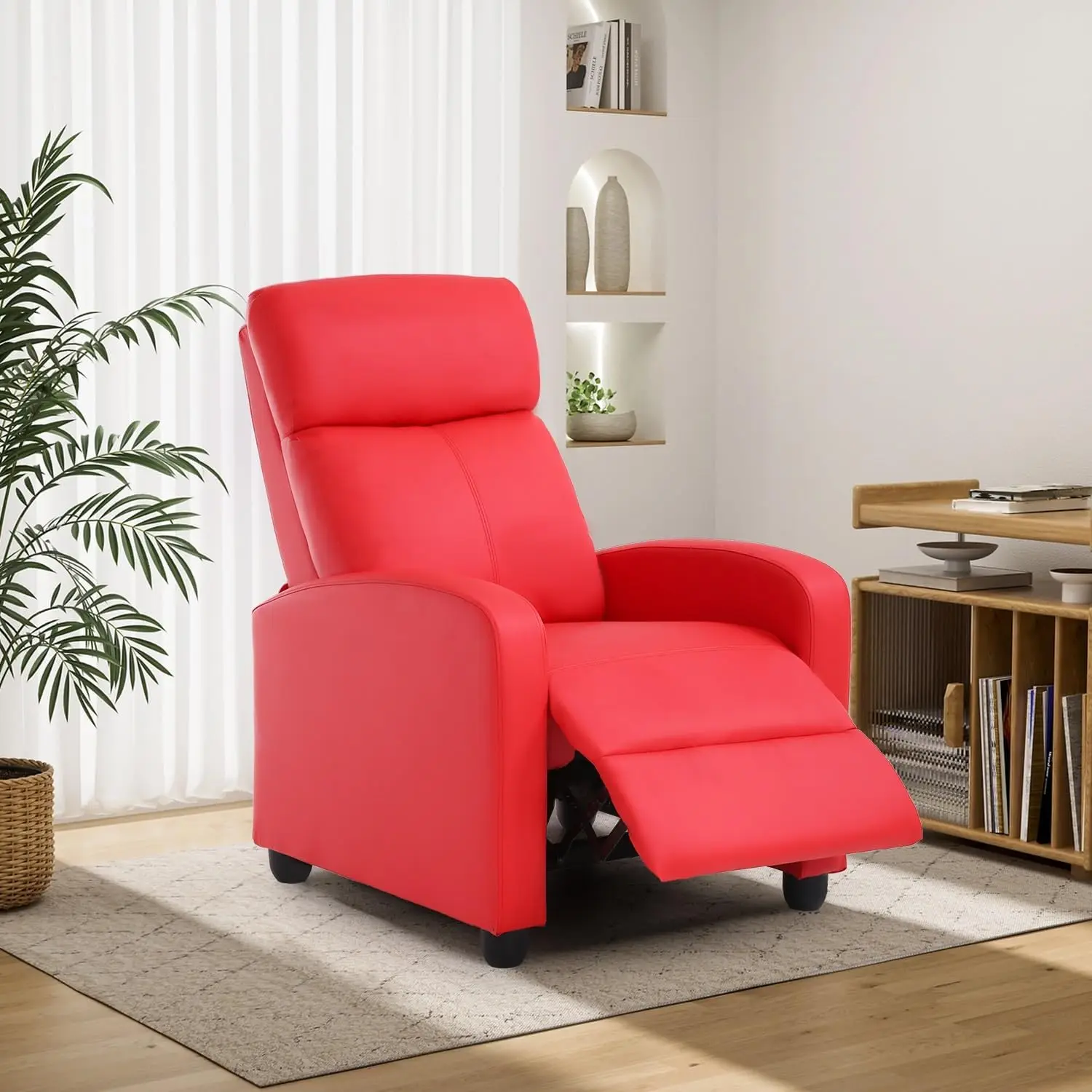 Cheap Comfort Stylish Massage Living Room Home Theater Seating Push Back Sofa Recliner Chair