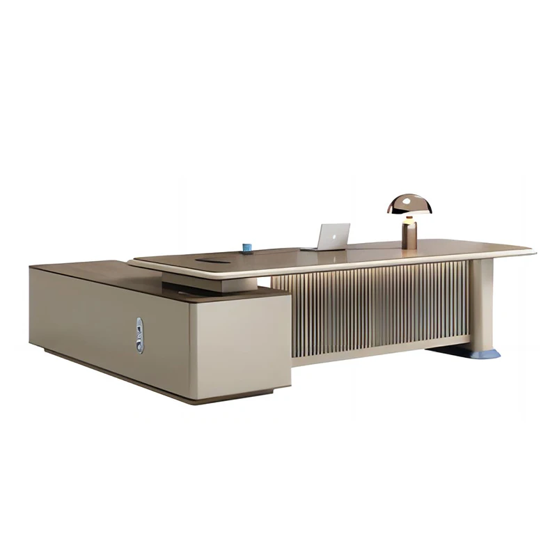 Custom Luxury  Modern Design Desk Boss Table Home Office Furniture Wooden Ceo Executive Manager Office Desk