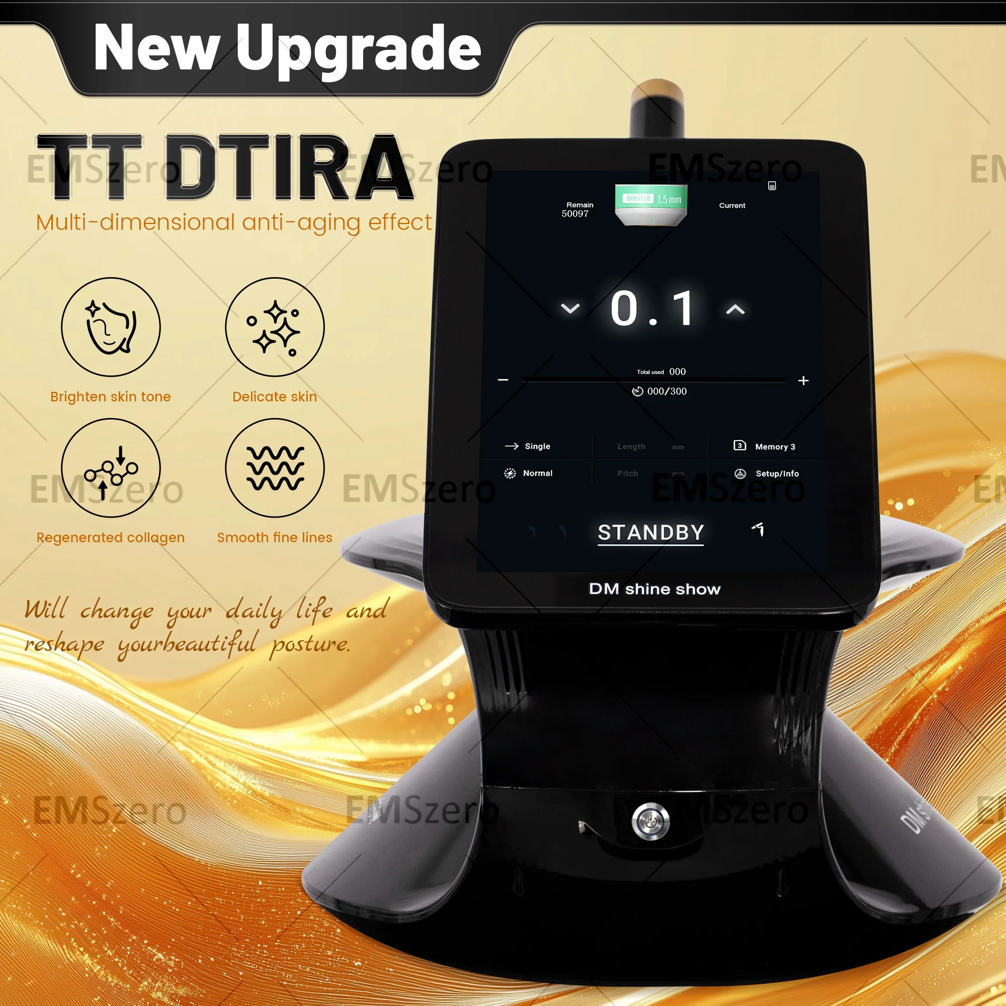 

Professional Portable RF Double Lift Machine: Facial & Body Firming for Anti-Aging Skin Rejuvenation