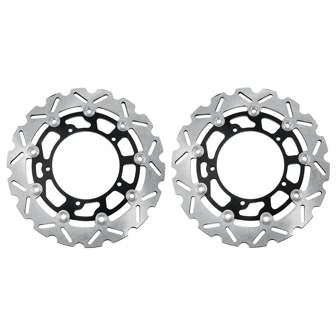 

STLFHigh QualityMotorcycle Accessories Front Floating Brake Rotors Discs for Yamahas YZF R1 R6 FZ8 XT1200 Super Tenere