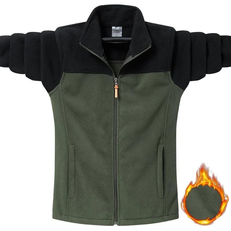 Plus Größe 9xl Winter Polar Fleece Jacke Männer taktische Soft shell wind dichten Camping Mantel Frauen Mode Paar warme Harajuku Parka