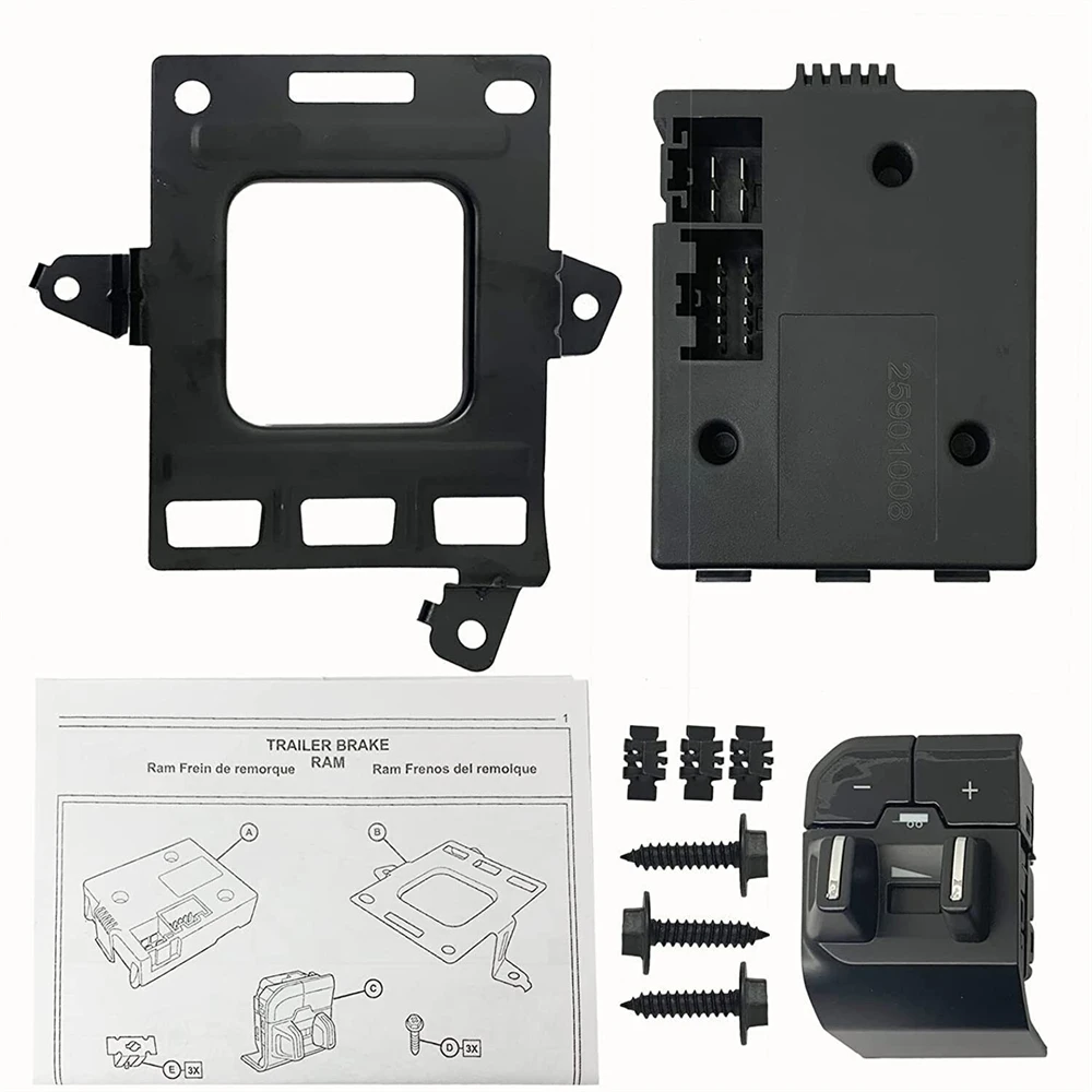 

For R-a-m 1500 DT Body Style Integrated Trailer Brake Controller Module 82215278AE