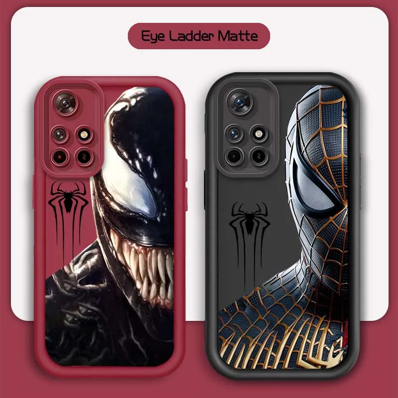 

Marvel Venom Cool Hot Art For Xiaomi Mi Poco X3 X4 X5 X6 M4 M5 M5s M6 F4 F5 F6 Pro GT Plus 5G Eye Ladder Cover Phone Case