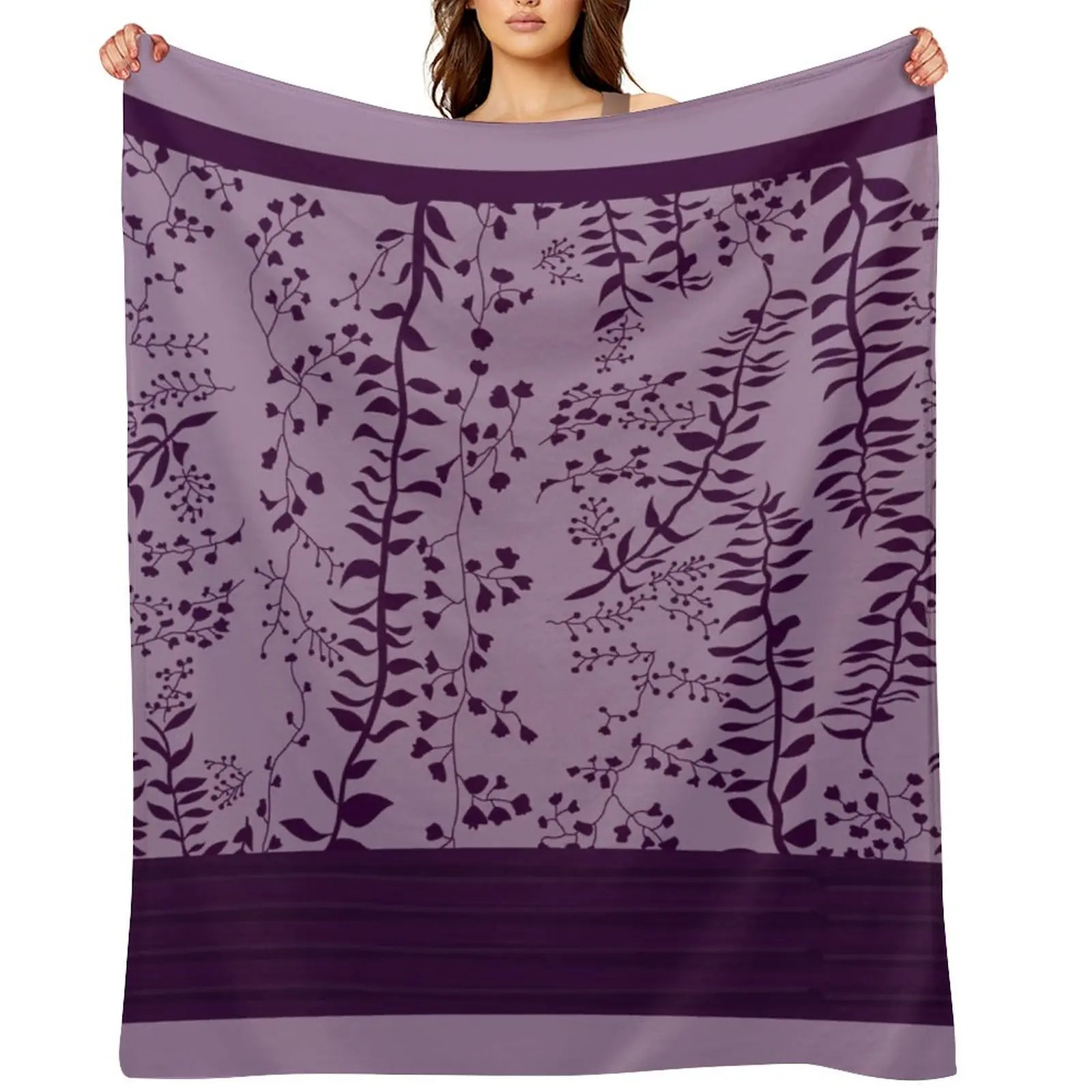 

Bella Swan's Comforter Set Replica | Purples Cool - Version 2 | Twilight Saga Fanart Throw Blanket Luxury Throw Plush Blankets