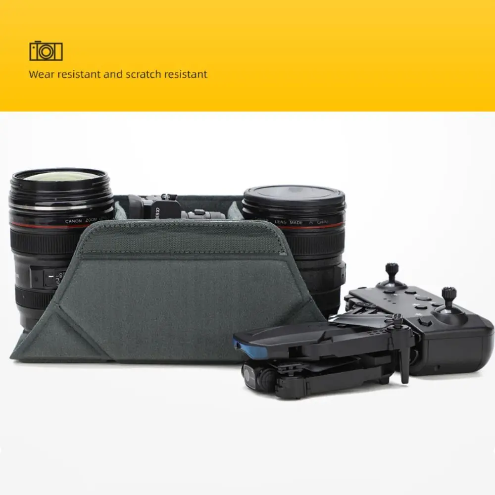 Moisture Proof Camera Lens Inner Bag Shock Absorption Scratch Resistant DSLR Protection Storage Case Wear Resistant