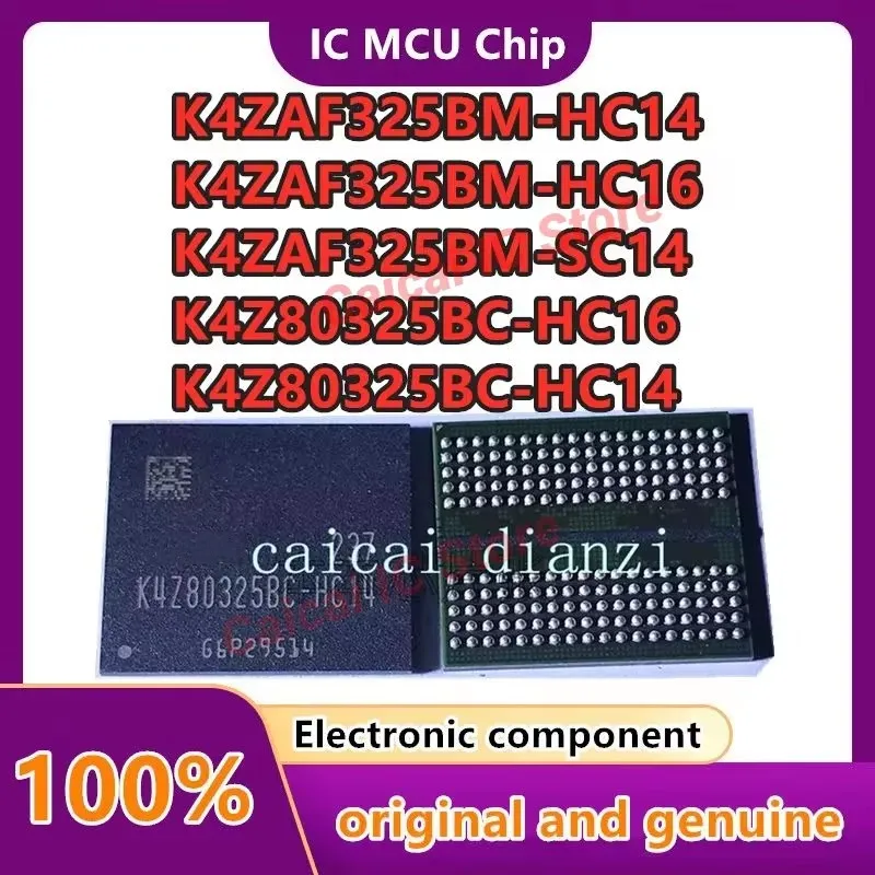 Original K4Z80325BC-HC14 K4Z80325BC-HC16 K4ZAF325BM-SC14 K4ZAF325BM-HC16 K4ZAF325BM-HC14 DDR SDRAM IC chip package FBGA-180