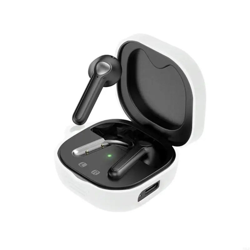 A9LF ซิลิโคนสำหรับฝาครอบป้องกันเชลล์สำหรับ SoundPeats trueair2/2+ หูฟังสำหรับเคส