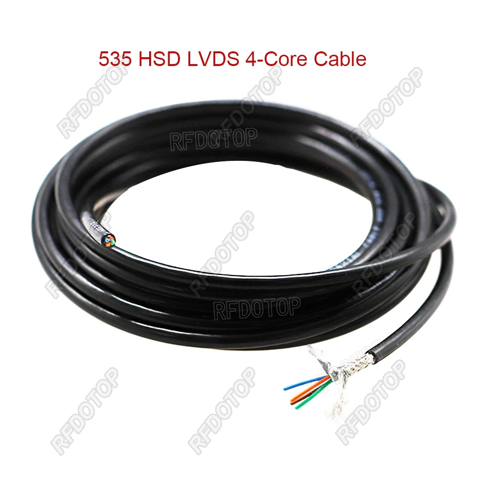 RFDOTOP 535 HSD LVDS 4-жильный кабель Экранированный кабель с ПВХ-изоляцией 100 Ом Высокое качество Быстрая доставка 1 м ~ 200 м