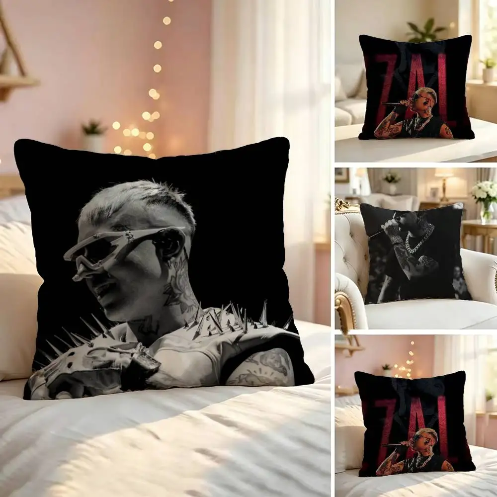Lazza Italian R-Rapper Soft Pillow Shell For Sofa Living Space Bedroom Headboard Backrest Square Cushion Cozy