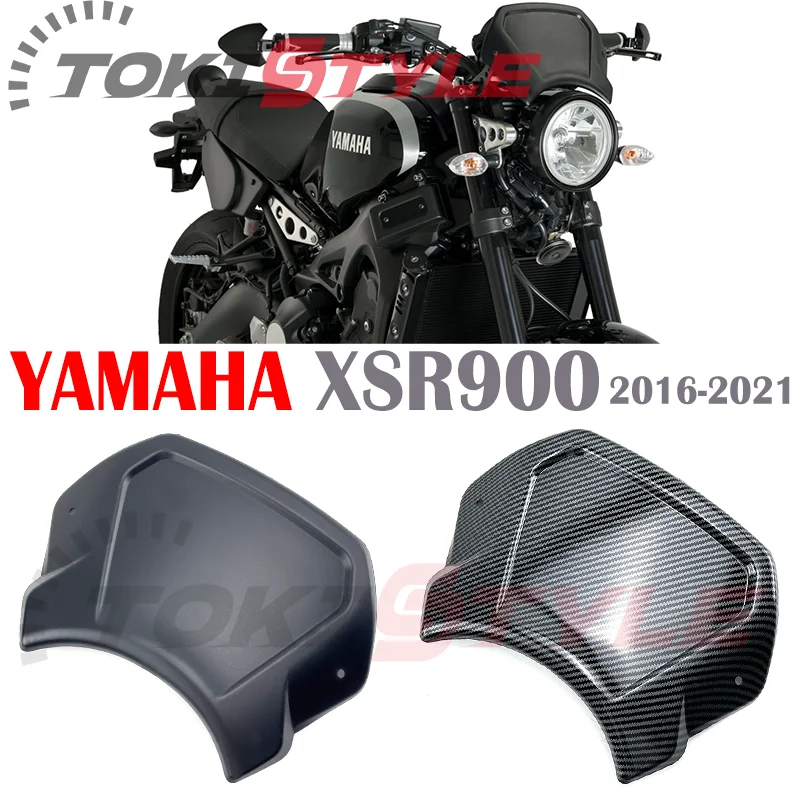 Motorcycle Accessories Windshield Aluminum Windshield Windscreen Air Wind Deflector For YAMAHA XSR 900 XSR900 2016-2021