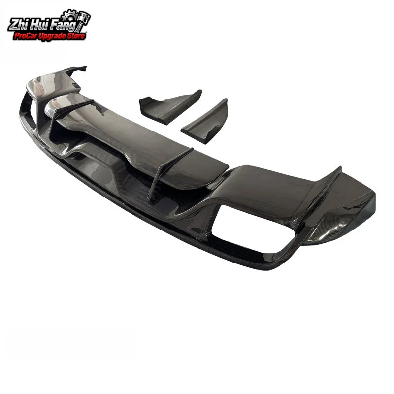 

Suitable for 2017-Porsche Cayenne 9Y0 Carbon Fiber Lip Bumper Rear Spoiler