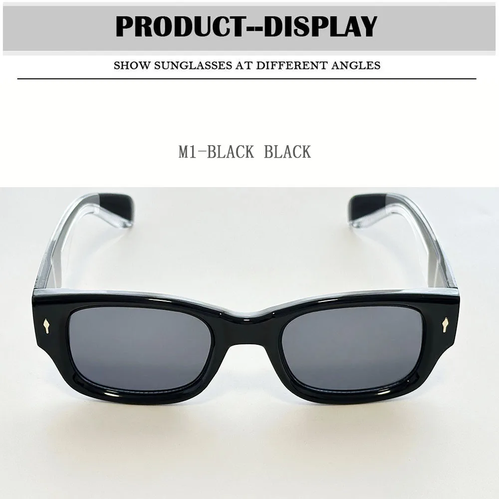 2026 neue Sonnenbrille Männer Vintage Sonnencreme Sonnenbrille Frauen Retro Platz Mode Gläser Gafas De Sol Hombre Lunette Soleil Femme – Detail 19