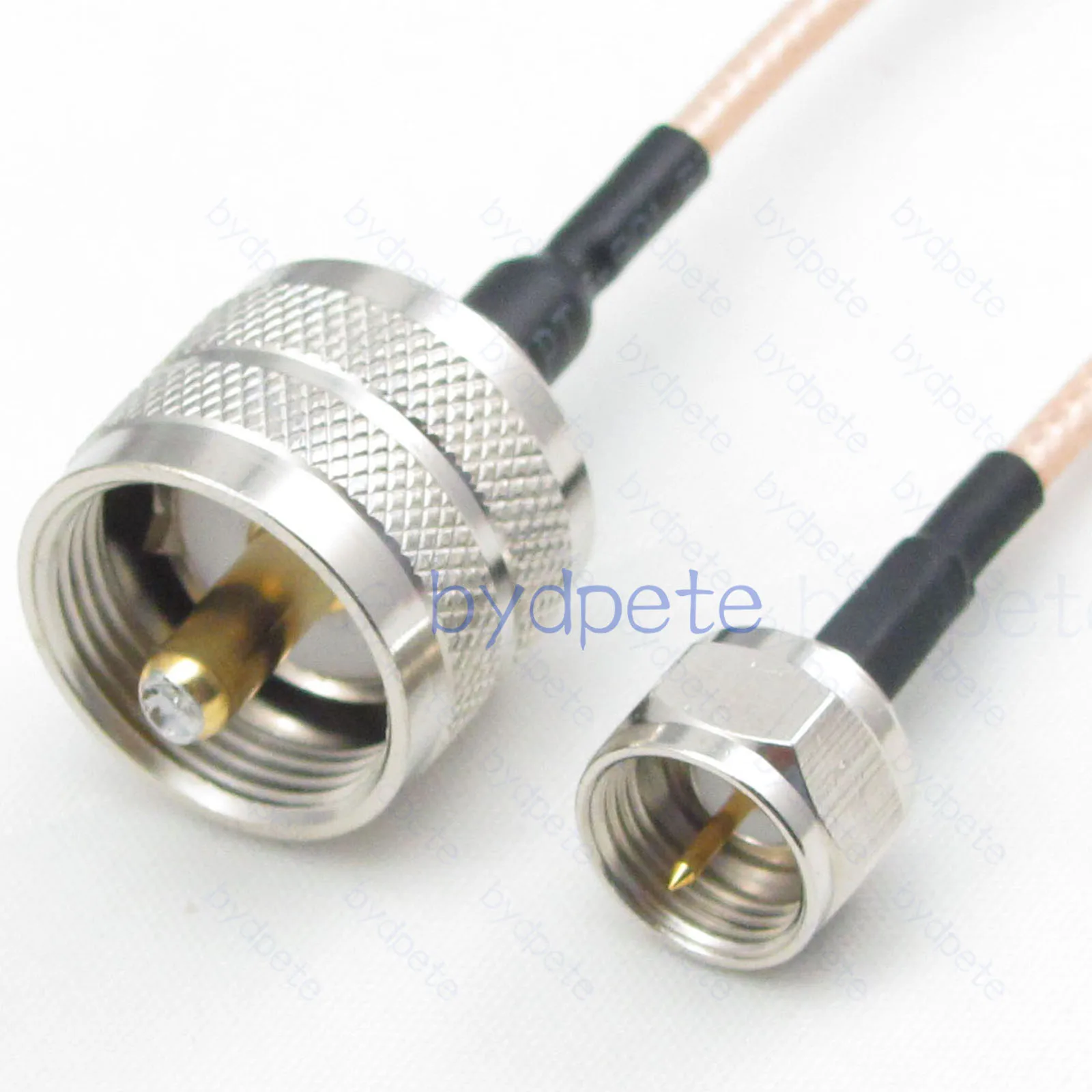 

F Male Plug to UHF Male PL259 PL-259 Plug Pigtail Coaxial RG316 Cable 50ohm Kable RG-316 Straight Connector High Quality Cable