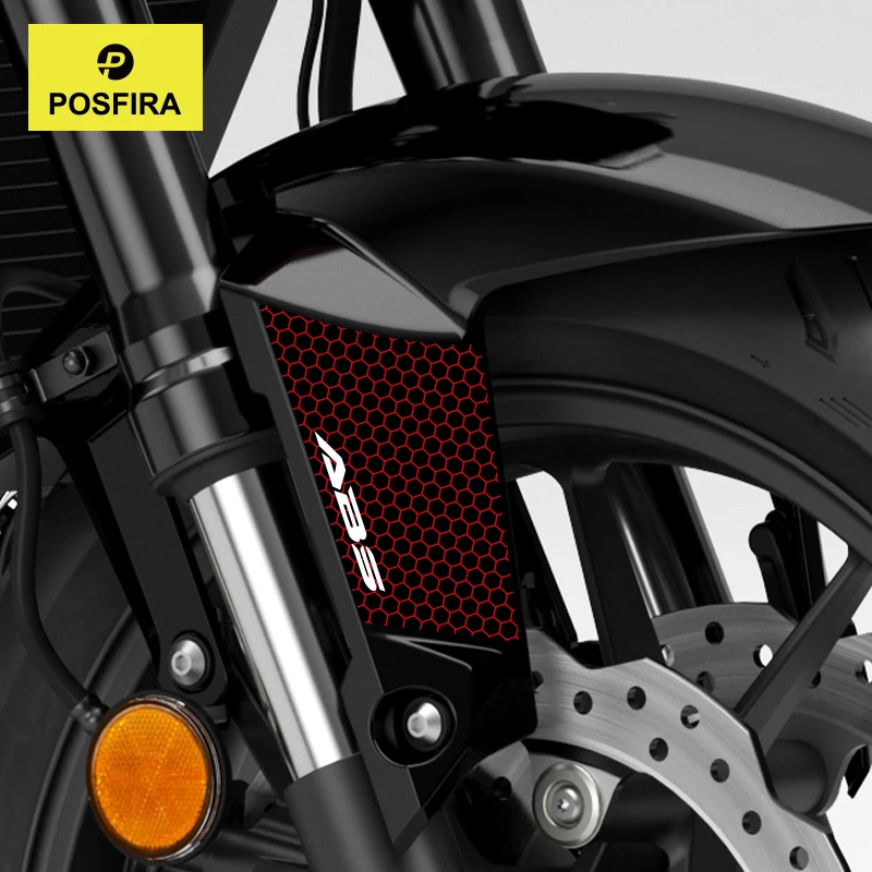 POSFIRA Motorcycle Front Fender Stickers Vinyl Decal for Honda CB500 Hornet CB 500 2024 2025 2026 Motorbike Mudguard Accessories