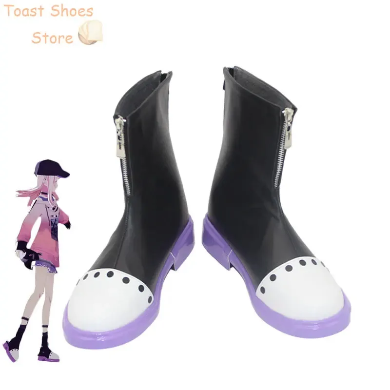 

Милая обувь для косплея Akiyama Mizuki Game Project Sekai, красочные сценические ботинки для косплея MZK, реквизит для Хэллоуина, карнавала, обувь, реквизит для костюма